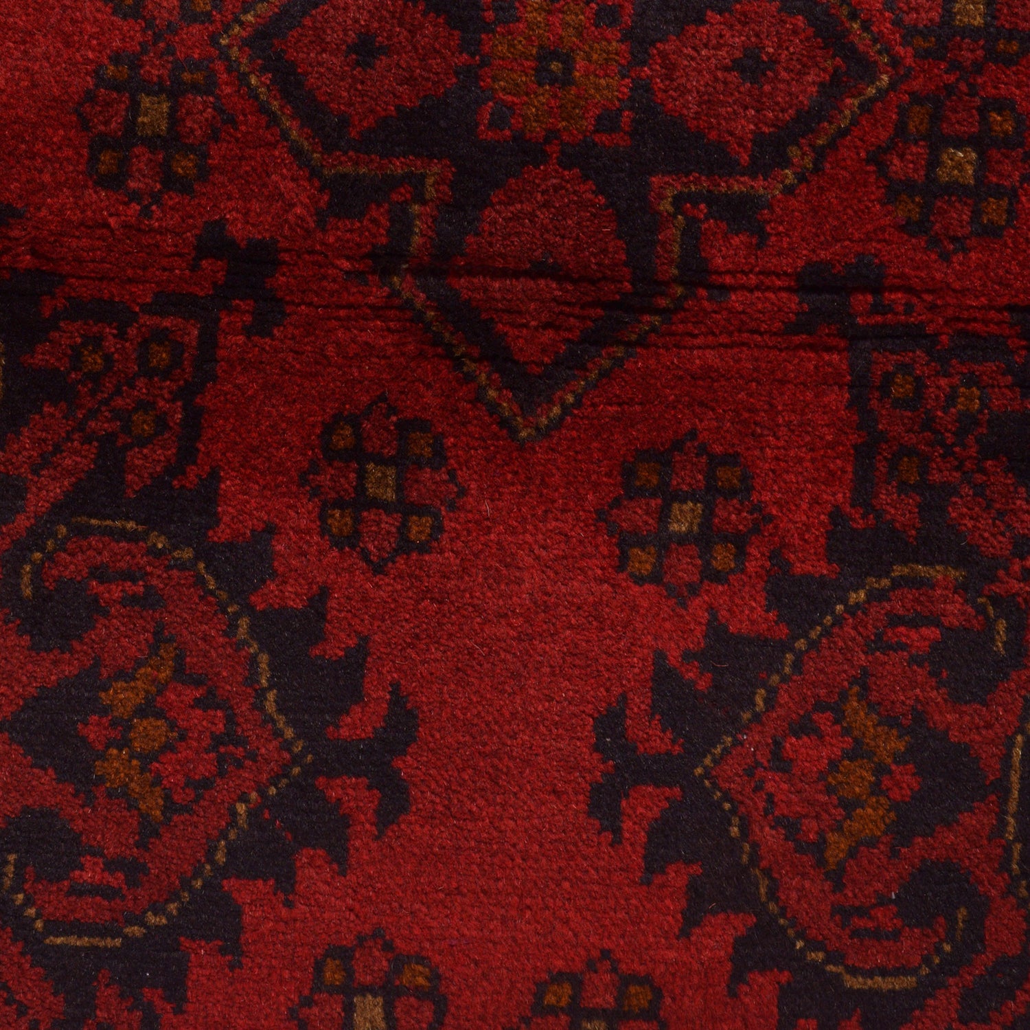 Khal Mohammadi Rug Handmade Red 4x7 ft