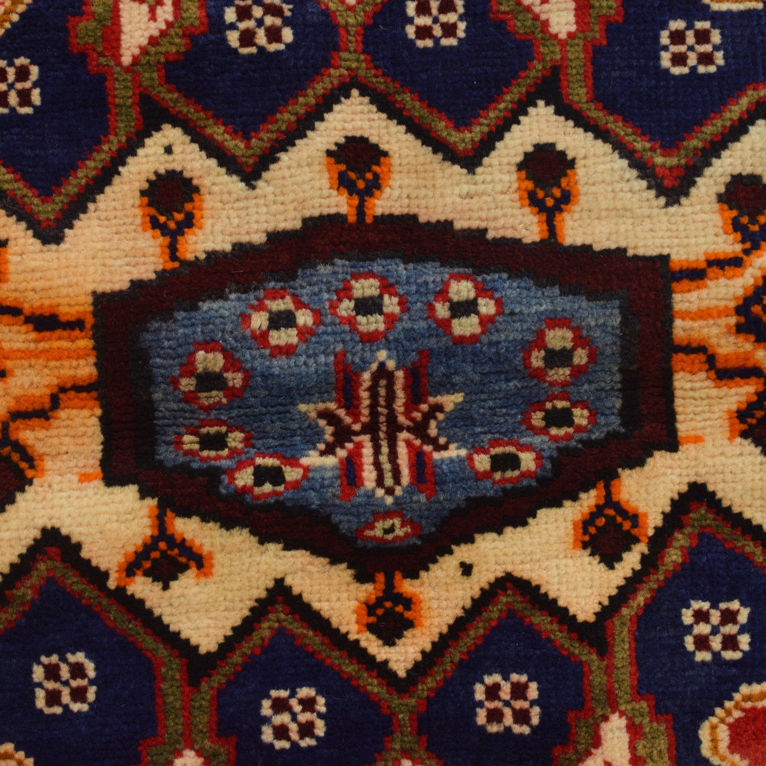 Baluchi Rug Handmade Multi Geometric 2x4 ft