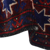 Baluchi Rug Handmade Blue Geometric 2x4 ft