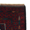 Baluchi Rug Handmade Red Prayer Design 2x4 ft