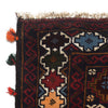 Baluchi Rug Handmade Multi Geometric 2x4 ft