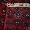 Bokhara Rug Handmade Vibrant Red Medallion 6' Runner