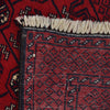 Bokhara Rug Handmade Vibrant Red Medallion 6' Runner
