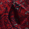 Bokhara Rug Handmade Vibrant Red Medallion 6' Runner