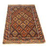 Nakhunak Kilim Area Rug Handmade Multi Geometric 2x4 ft