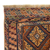 Nakhunak Kilim Area Rug Handmade Multi Geometric 2x4 ft