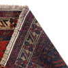 Baluchi Rug Handmade Multi Geometric 2x4 ft