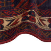 Baluchi Rug Handmade Multi Geometric 2x4 ft