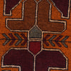 Baluchi Rug Handmade Multi Geometric 3x5 ft