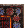 Baluchi Rug Handmade Multi Geometric 3x5 ft