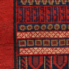 Baluchi Rug Handmade Dark Blue Floral 2x4 ft