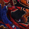 Baluchi Rug Handmade Multi Geometric 4x7 ft