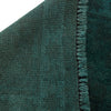 Overdyed Area Rug Handmade Blue Geometric 2x4 ft