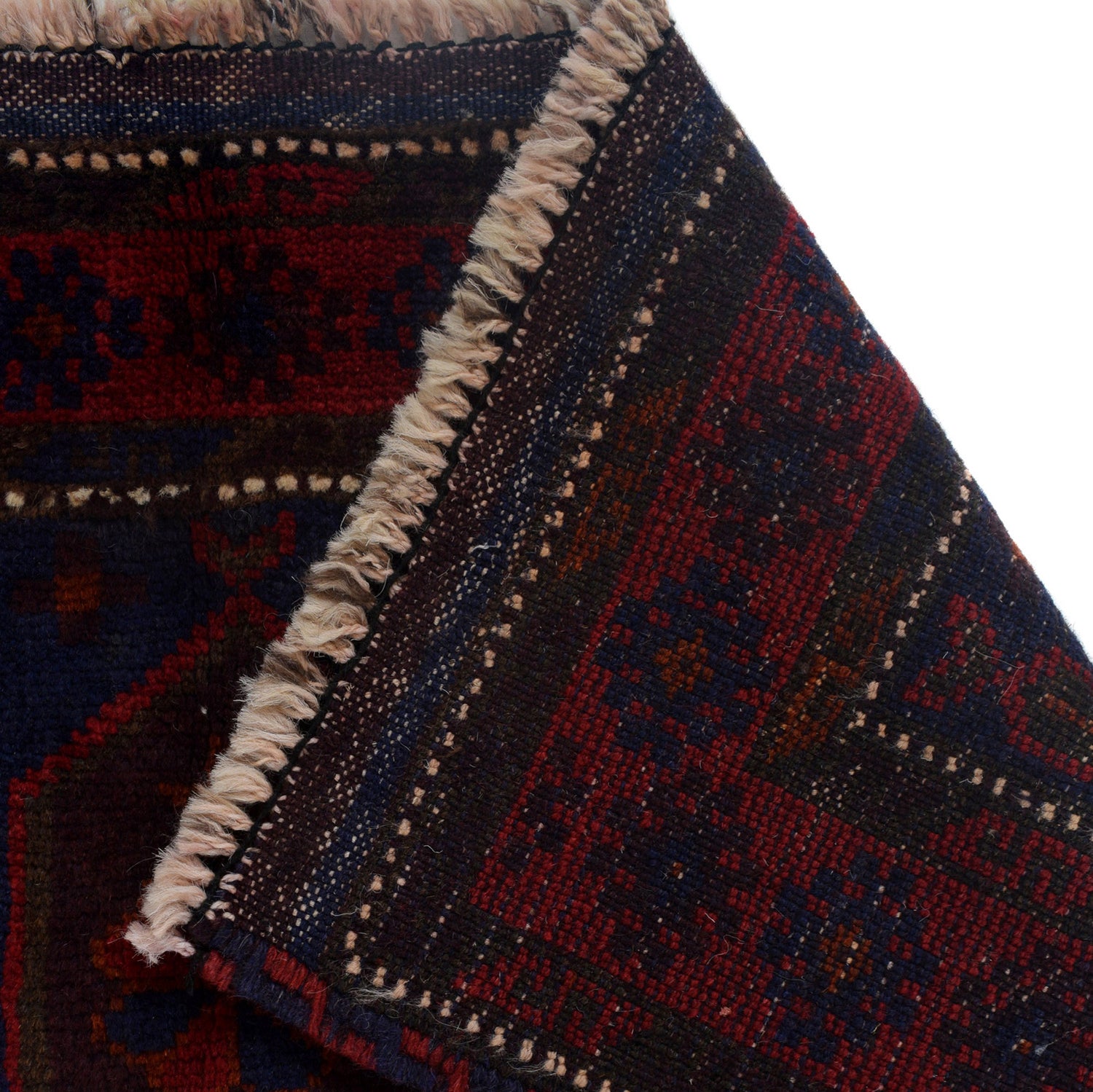 Baluchi Rug Handmade Multi Prayer Design 3x5 ft