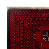 Bokhara Rug Handmade Vibrant Red Medallion 6' Runner