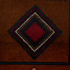 Baluchi Rug Handmade Multi Geometric 2x4 ft