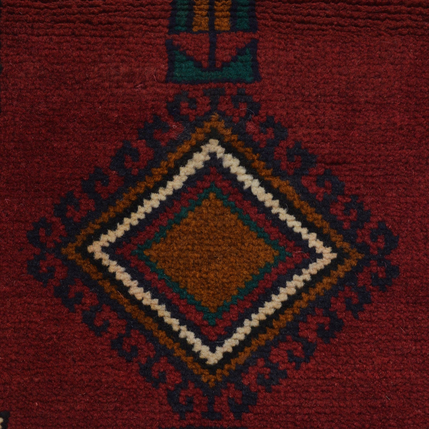 Baluchi Rug Handmade Multi Geometric 2x4 ft