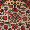 Qashqai Area Rug Handmade Deep Red Medallion 8x10 ft