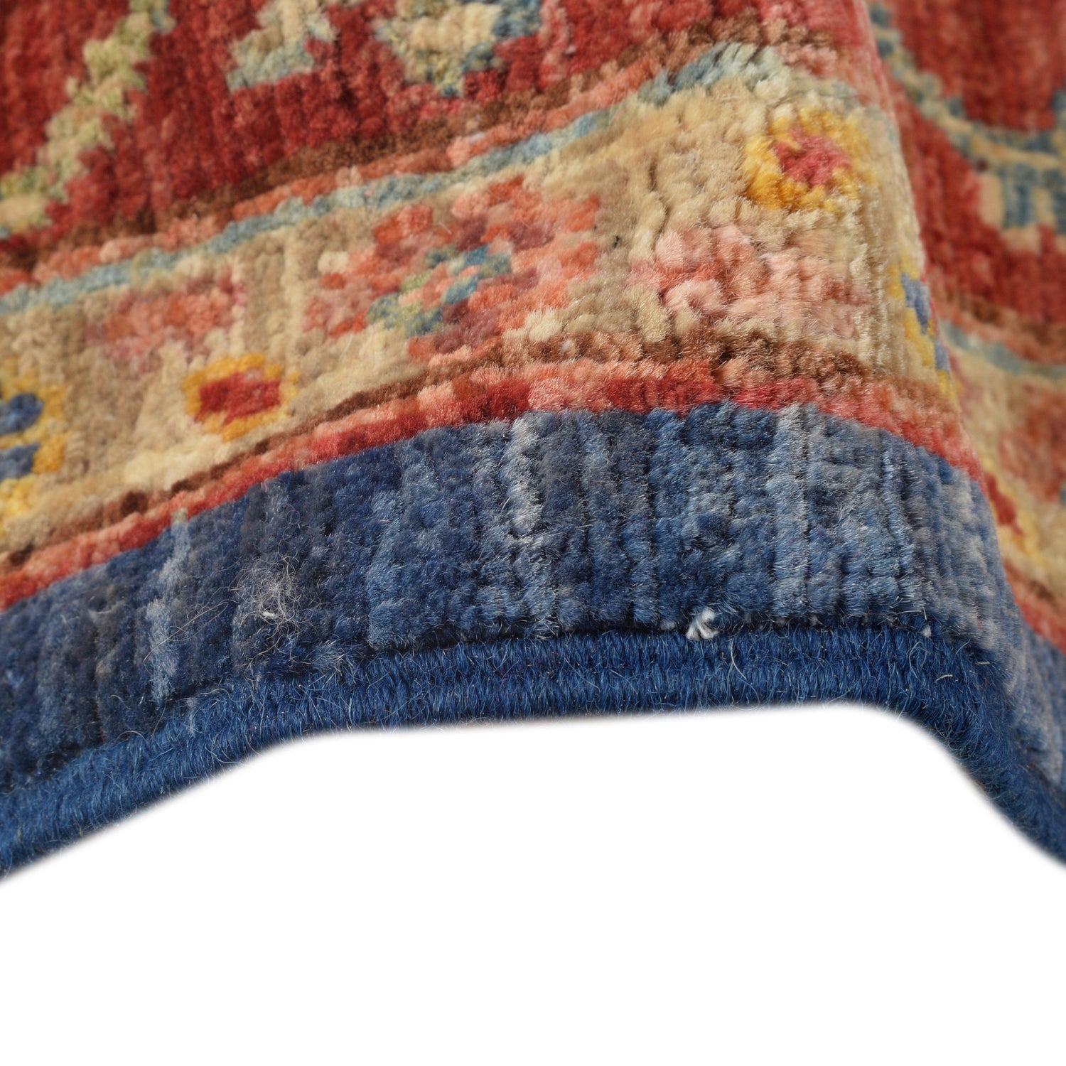 Hand-Knotted Multi Medallion Heriz Area Rug – 8' 0" x 9' 9" ft (245 x 297 cm) | SKU: R24270