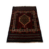 Baluchi Rug Handmade Multi Geometric 3x5 ft