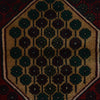Baluchi Rug Handmade Multi Geometric 3x5 ft