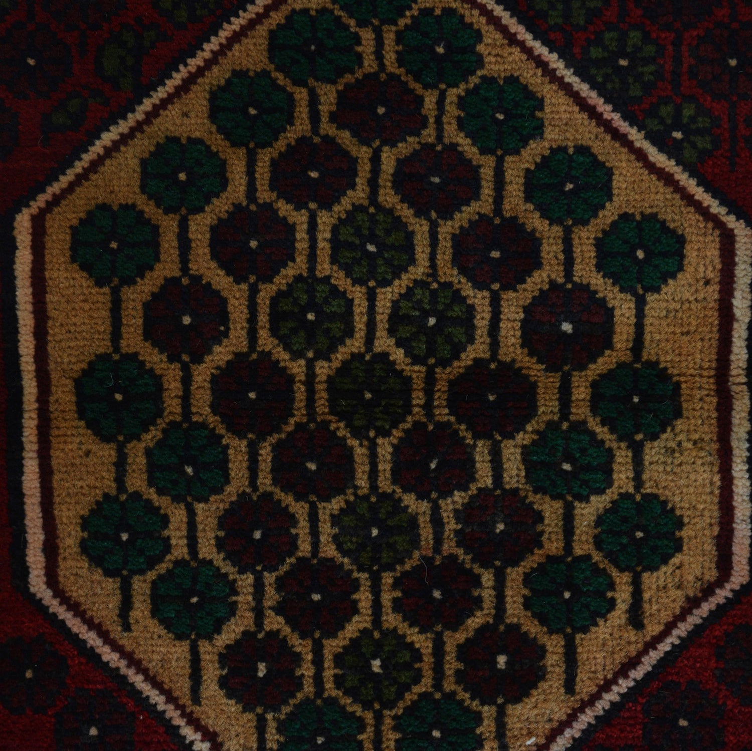 Baluchi Rug Handmade Multi Geometric 3x5 ft