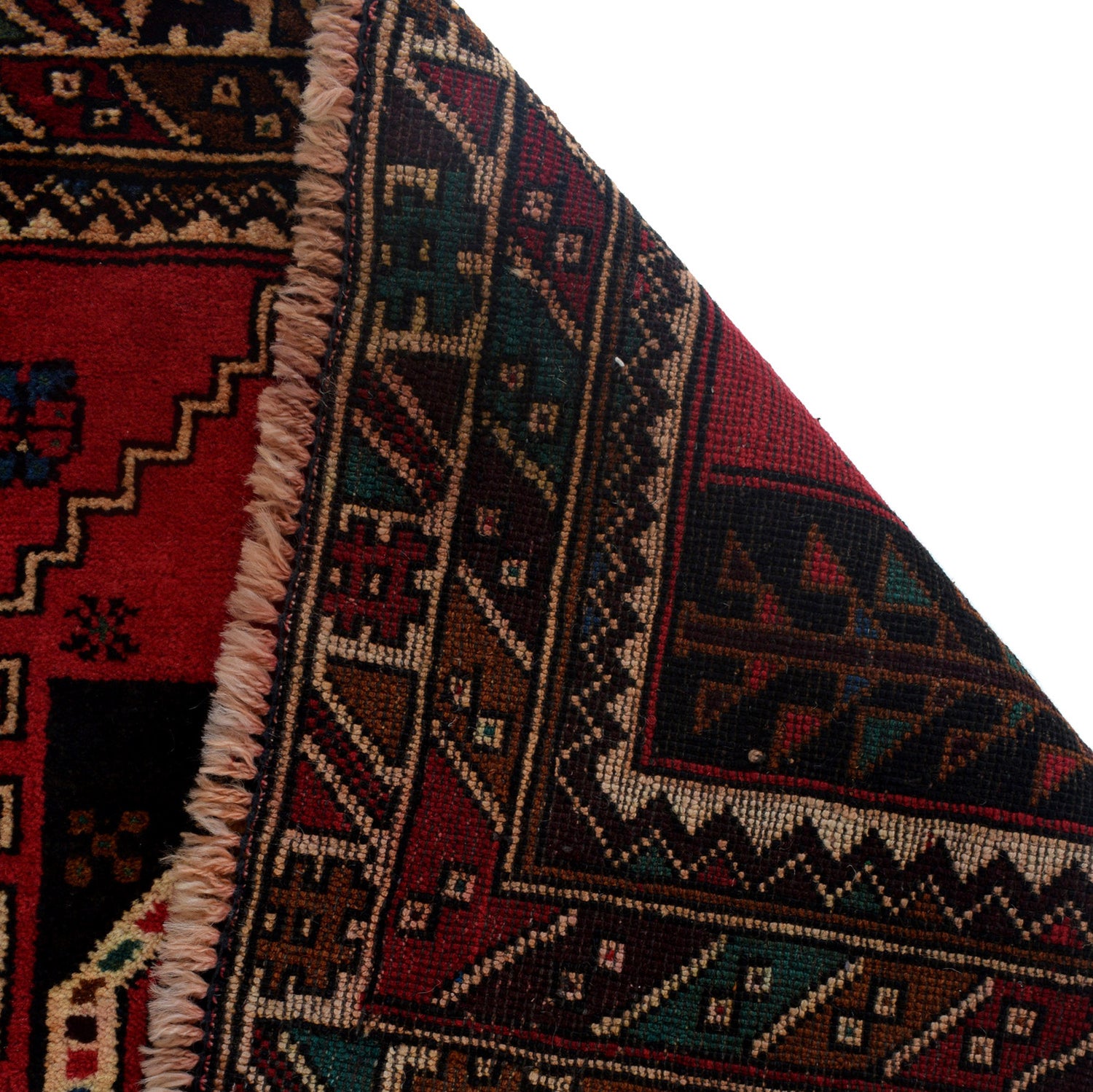 Baluchi Rug Handmade Multi Prayer Design 3x5 ft