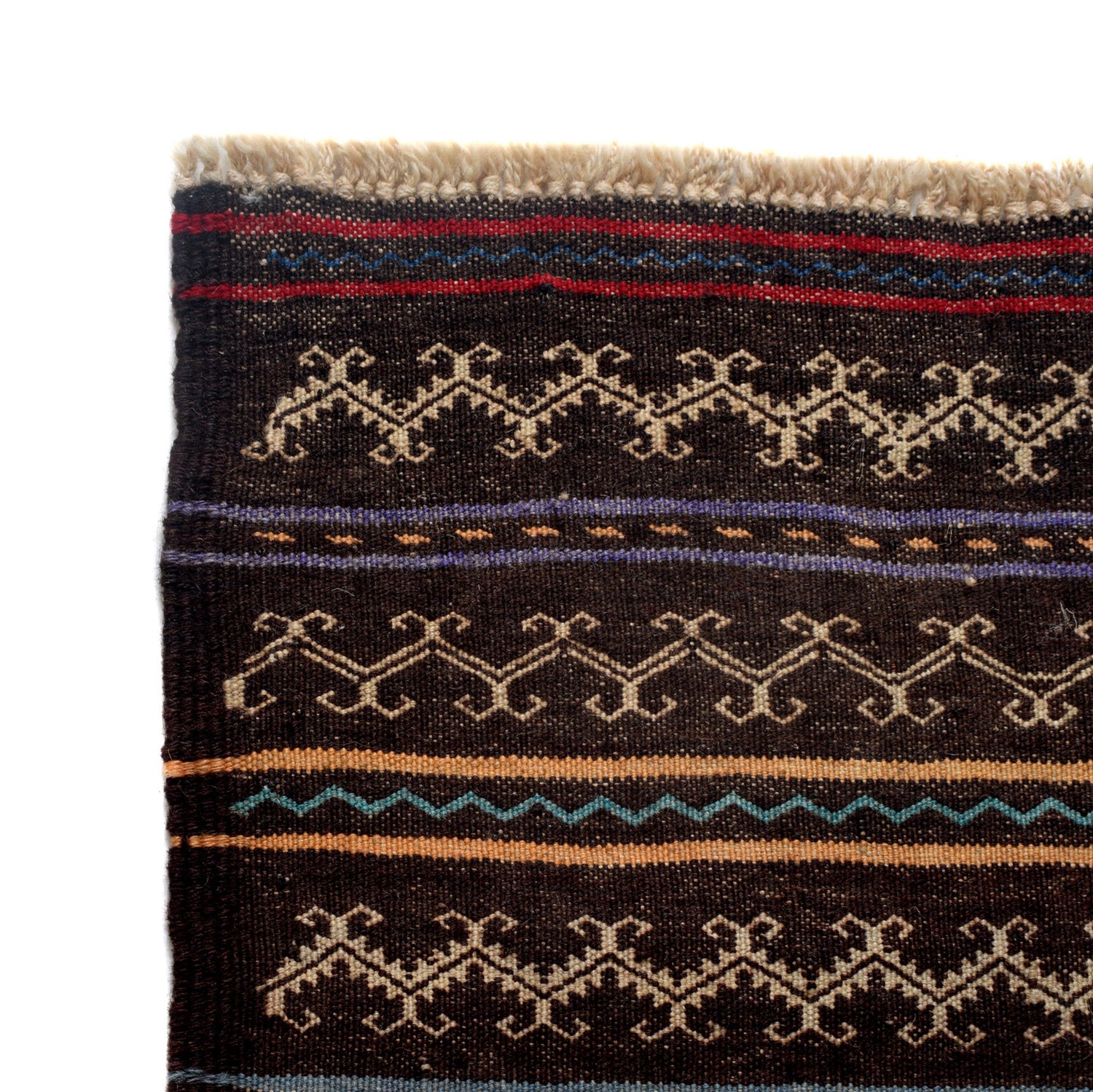 Baluchi Rug Handmade Multi Geometric 3x5 ft