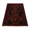 Baluchi Rug Handmade Multi Geometric 3x5 ft