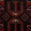 Baluchi Rug Handmade Multi Geometric 3x5 ft