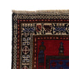 Baluchi Rug Handmade Red Prayer Design 2x4 ft