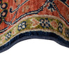 Heriz Area Rug Handmade Multi Medallion 4x6 ft