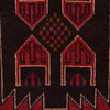 Baluchi Rug Handmade Multi Geometric 3x5 ft