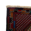 Baluchi Rug Handmade Multi Geometric 2x4 ft
