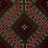 Baluchi Rug Handmade Multi Geometric 2x4 ft