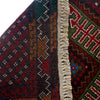 Baluchi Rug Handmade Multi Geometric 2x4 ft