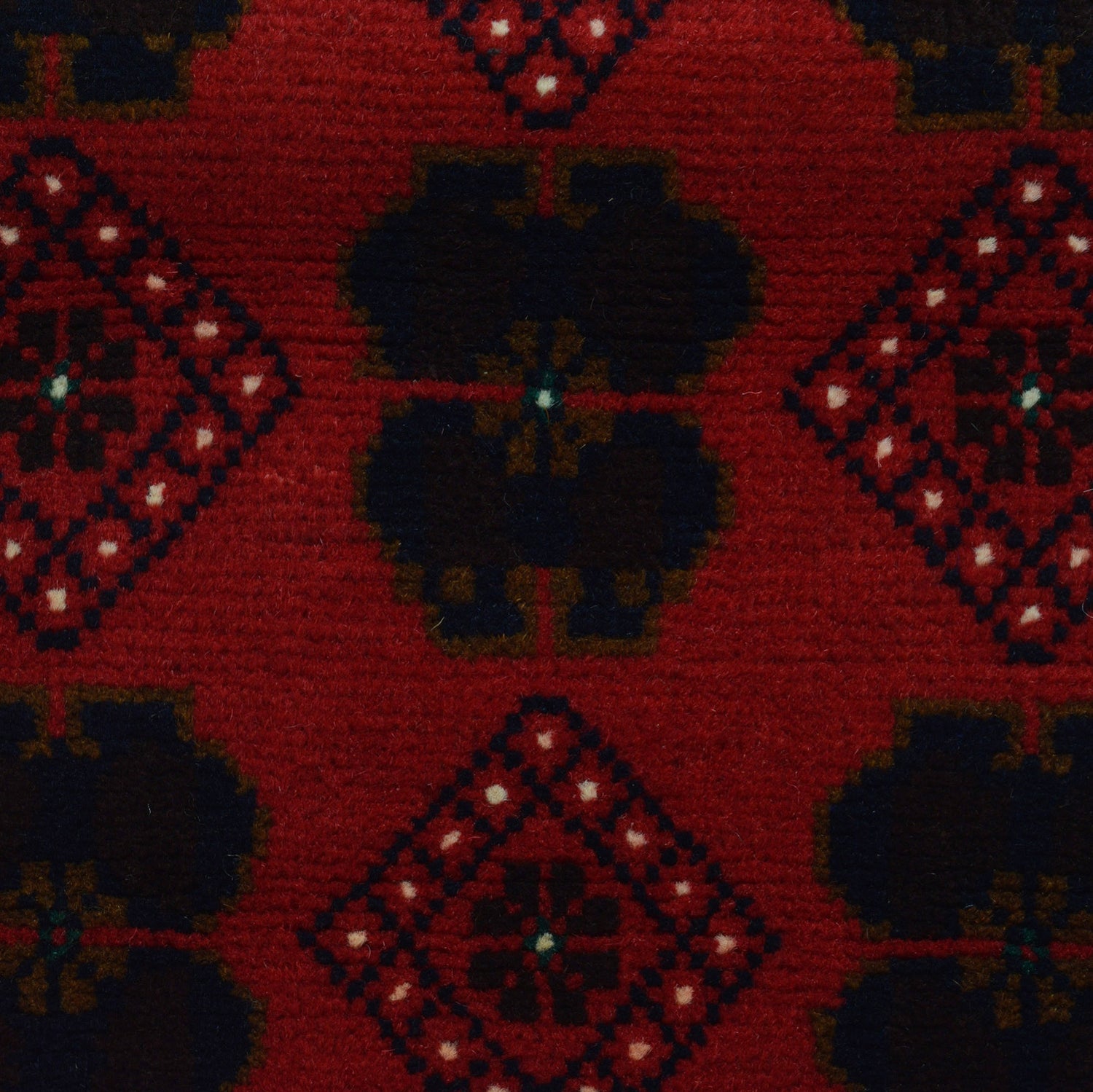 Baluchi Rug Handmade Red Geometric 3x5 ft