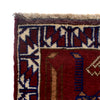 Baluchi Rug Handmade Red Prayer Design 3x5 ft