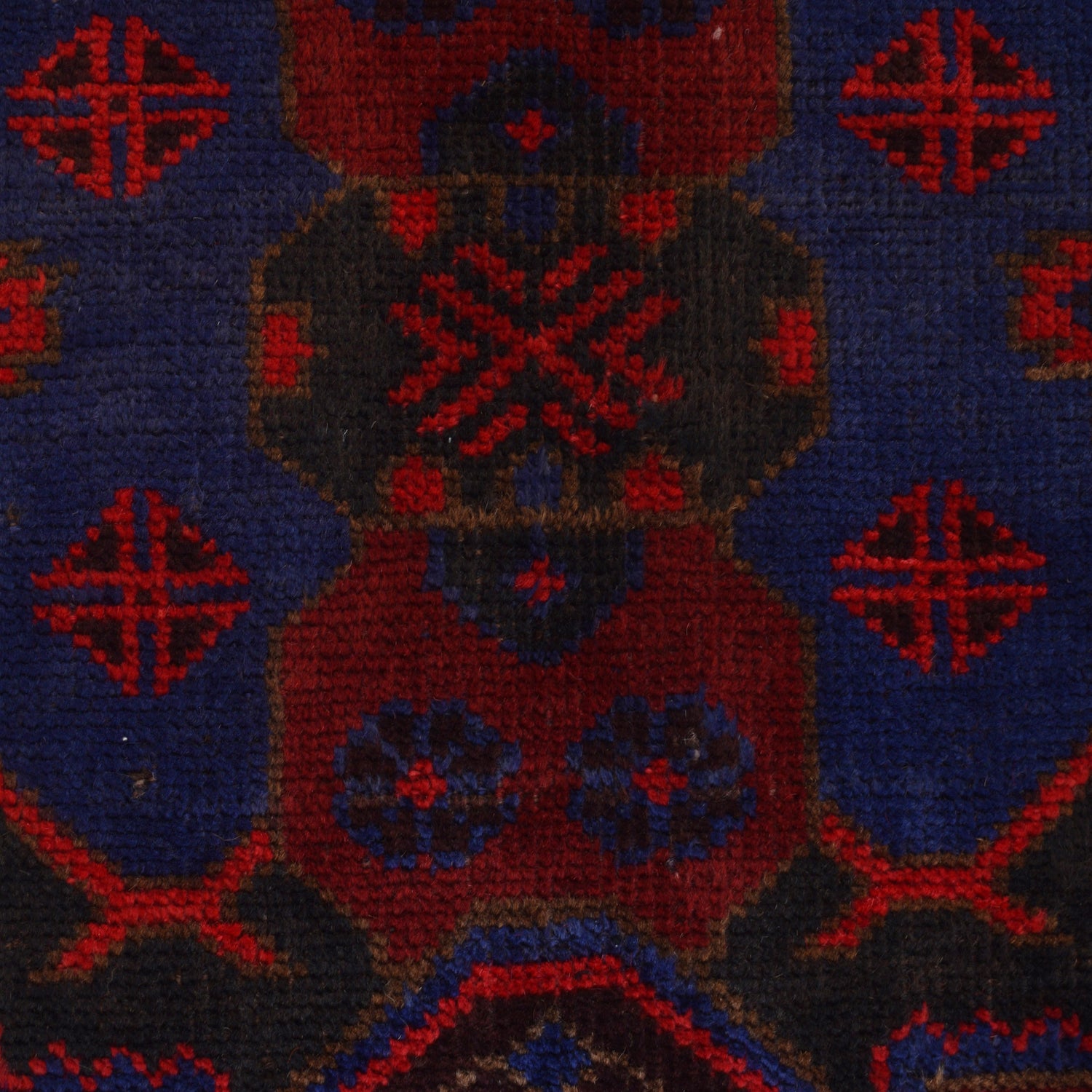 Baluchi Rug Handmade Multi Geometric 3x5 ft