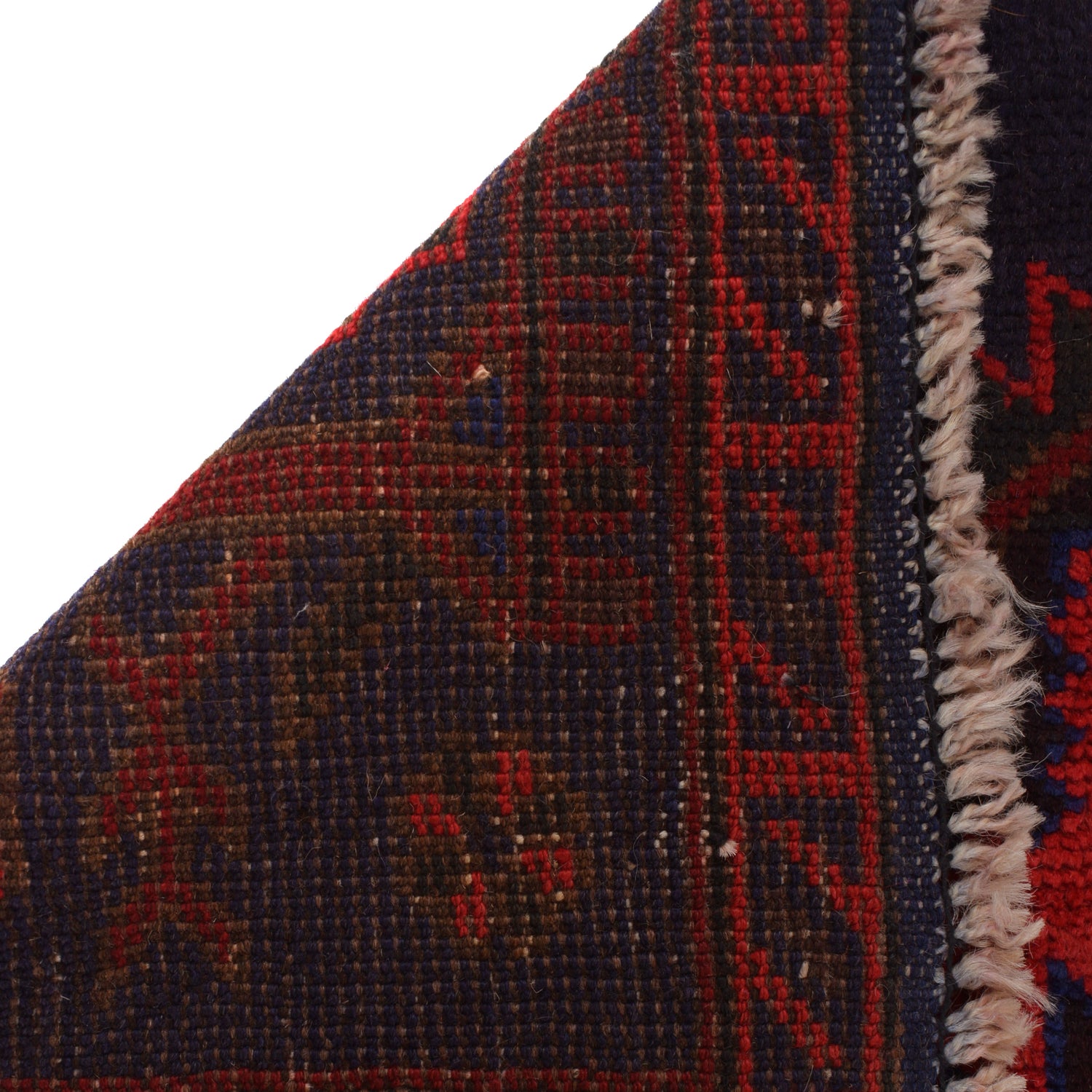 Baluchi Rug Handmade Multi Geometric 3x5 ft