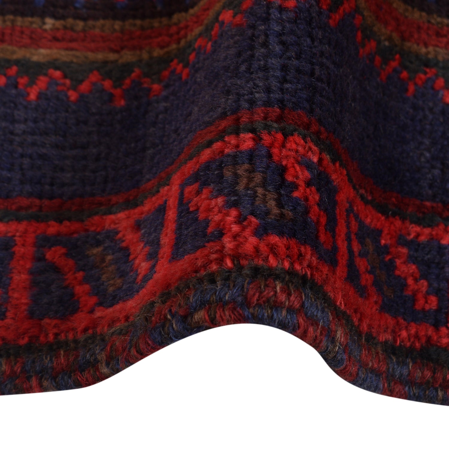 Baluchi Rug Handmade Multi Geometric 3x5 ft