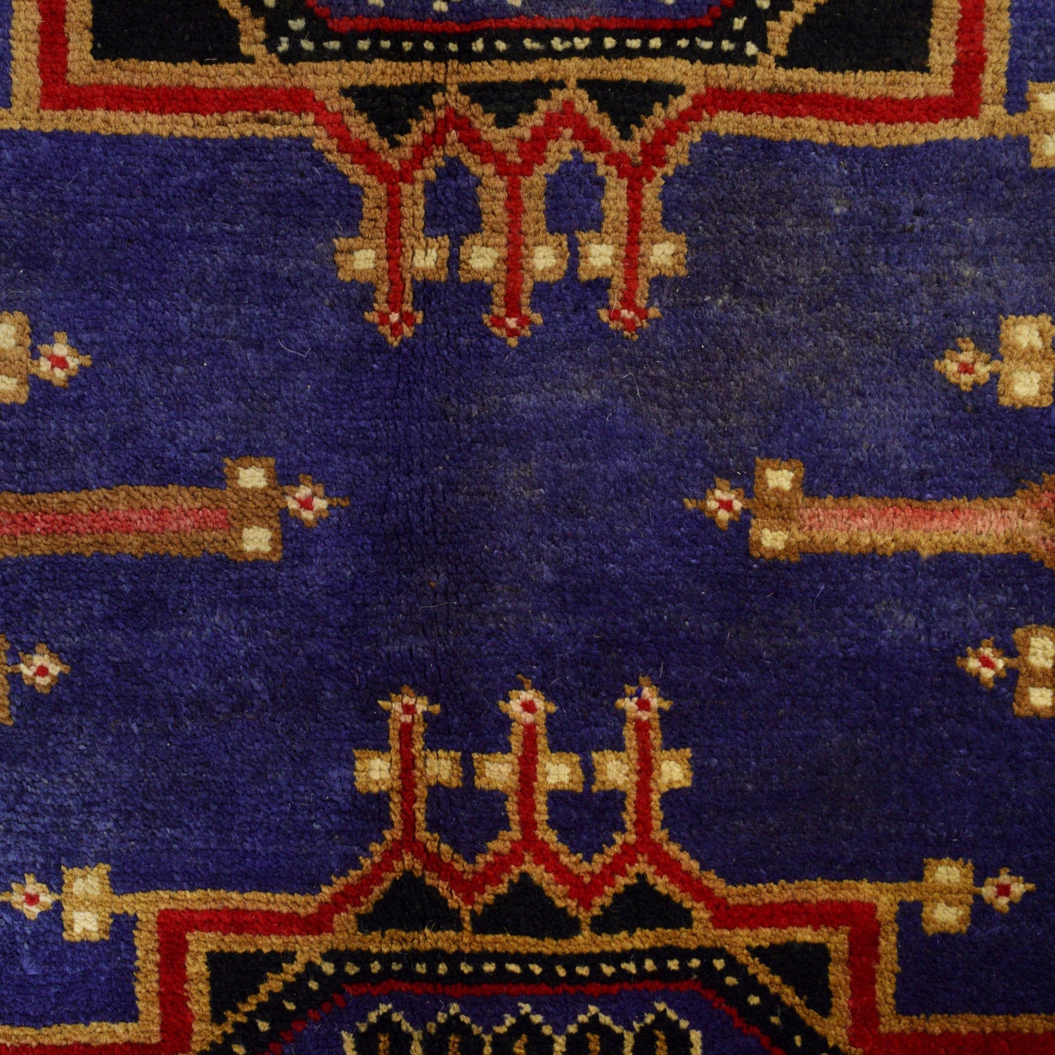 Baluchi Rug Handmade Multi Geometric 4x6 ft