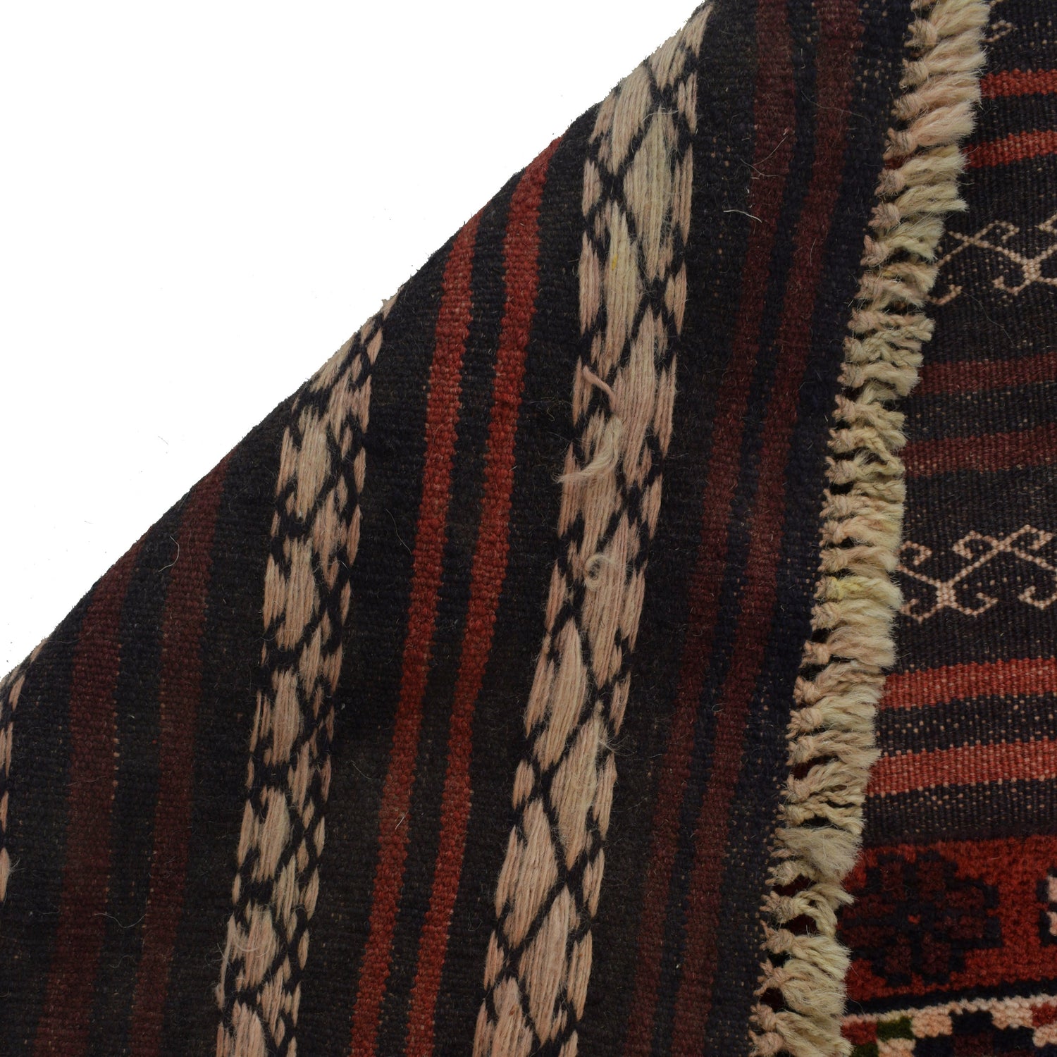 Baluchi Rug Handmade Multi Geometric 3x5 ft