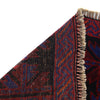 Baluchi Rug Handmade Black Floral 3x5 ft