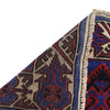 Baluchi Rug Handmade Blue Prayer Design 3x5 ft