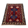 Baluchi Rug Handmade Multi Geometric 2x4 ft