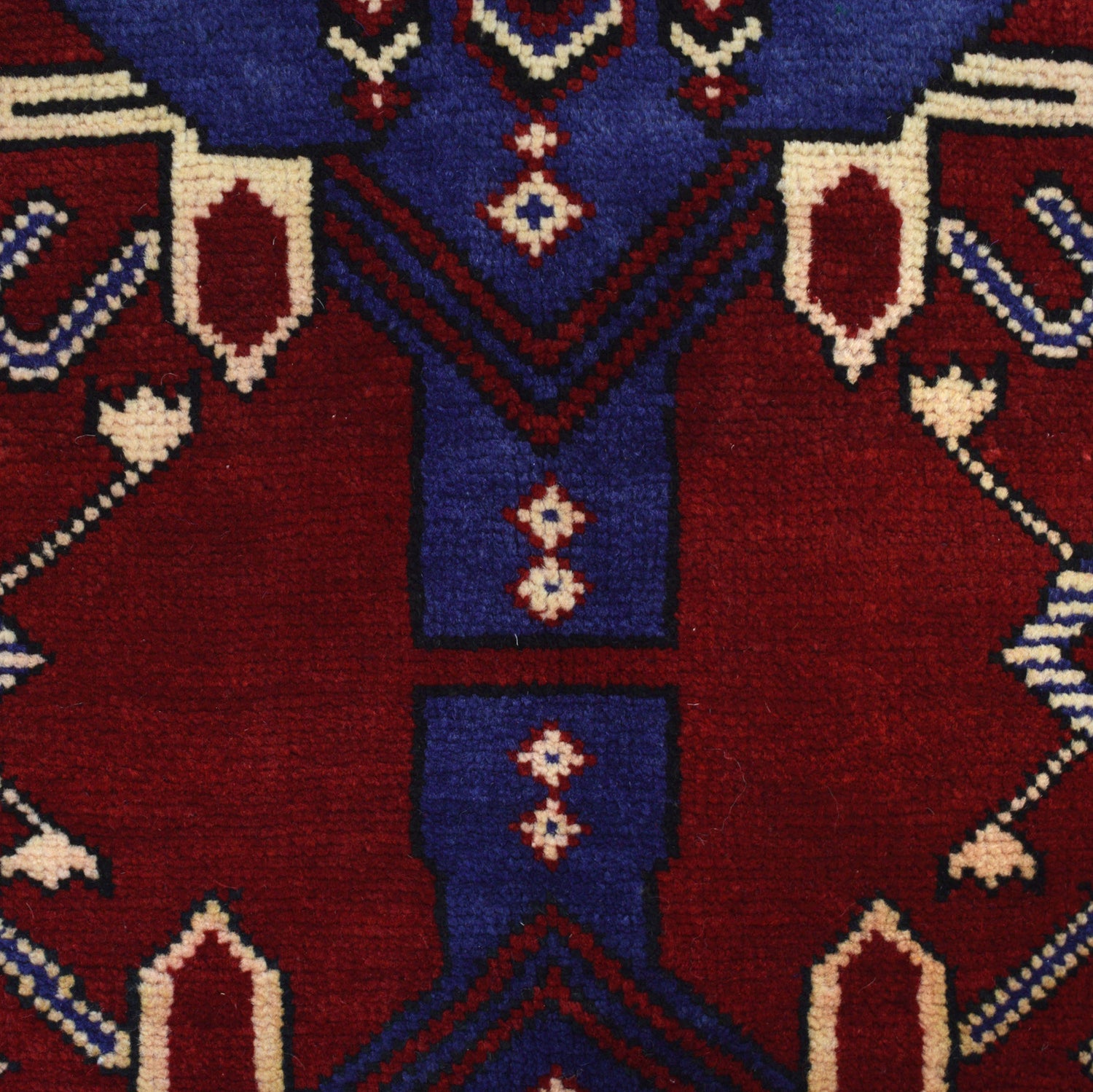 Baluchi Rug Handmade Multi Geometric 2x4 ft