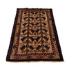 Baluchi Rug Handmade Multi Geometric 3x5 ft