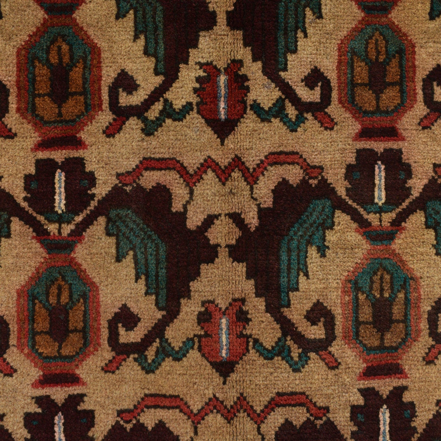 Baluchi Rug Handmade Multi Geometric 3x5 ft