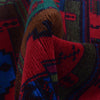 Baluchi Rug Handmade Red Geometric 2x4 ft